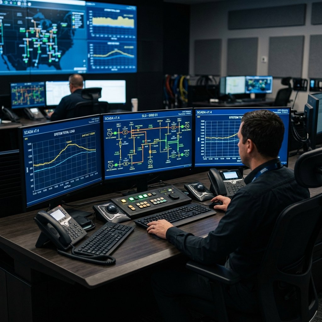 Industrial Substation Protection & Load Flow System